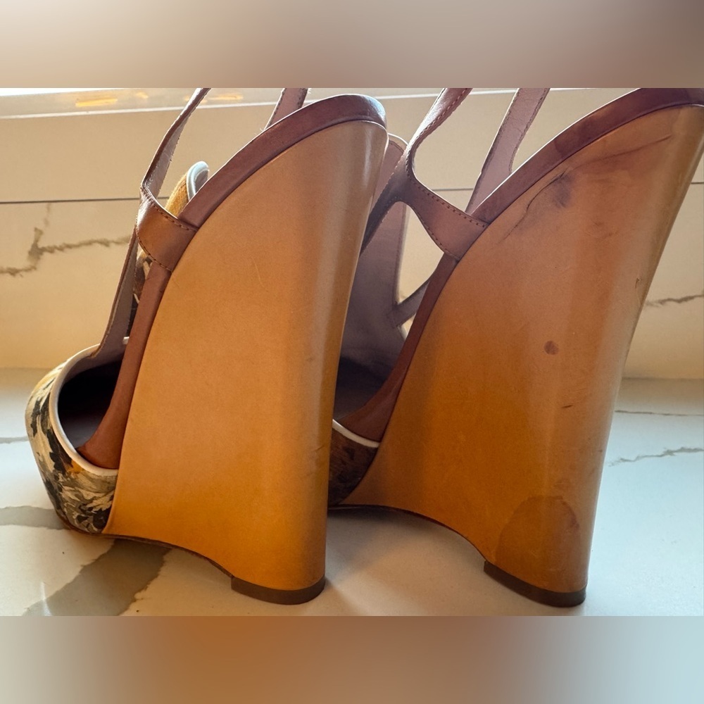 Alejandro Ingelmo for Chris Benz Floral Wedge Pump - Picture 7 of 16